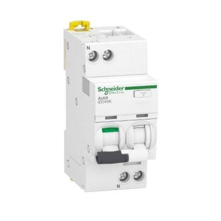 Schneider Electric Jistič zbytkového proudu s ochranou proti přepětí, rozsah: Acti9 iDD40K 1pólový 32A vypínací