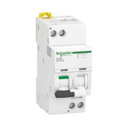 Schneider Electric Jistič zbytkového proudu s ochranou proti přepětí, rozsah: Acti9 iDD40K 1pólový 25A vypínací