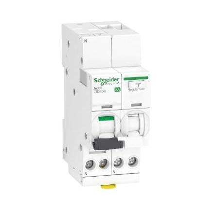 Schneider Electric Jistič zbytkového proudu s ochranou proti přepětí, rozsah: ACTI9 iDD40K XA 1pólový 16A vypínací