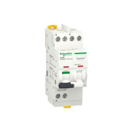Schneider Electric Jistič zbytkového proudu s ochranou proti přepětí, rozsah: Acti9 iDD40T 1pólový 32A vypínací