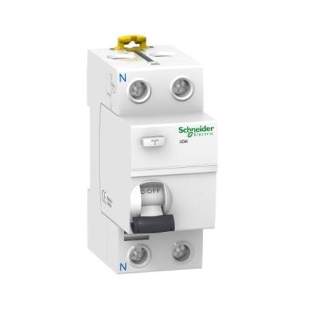 Jistič zbytkového proudu 2pólový Typ AC 25A 30 mA Schneider Electric St. Acti9 Acti9 iIDK EN/IEC 61008-1