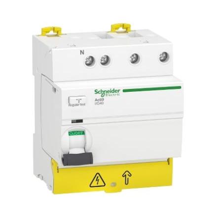 Jistič zbytkového proudu 3+Npólový Typ AC 40A 30 mA Schneider Electric St. Acti9 Acti9 iIG40 EN/IEC 61008-2-1