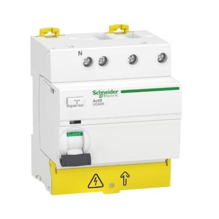 Jistič zbytkového proudu 3+Npólový Typ AC 25A 300 mA Schneider Electric St. Acti9 Acti9 iIG40K EN/IEC 61008-2-1