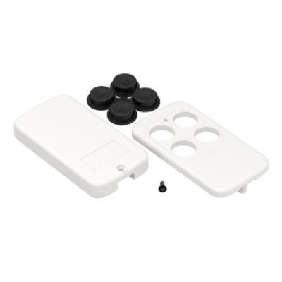 RS PRO Pouzdro, řada: Z132 barva Černá, Bílá ABS 65.5 mm 13 mm 35 mm