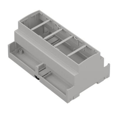 RS PRO Pouzdro pro lištu DIN, řada: ZDF ABS Lišta DIN 65.2 mm, délka: 142.8 mm 89.8mm