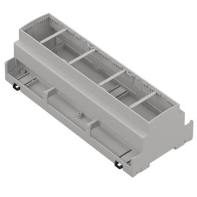 RS PRO Pouzdro pro lištu DIN, řada: ZDF ABS Lišta DIN 65.3 mm, délka: 213.8 mm 89.8mm
