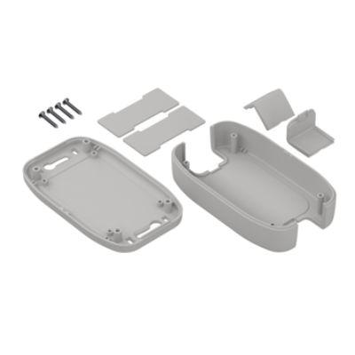 RS PRO Pouzdro, řada: ZM125 barva Světle šedá ABS 125 mm 37.2 mm 75 mm