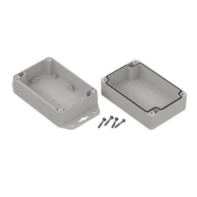RS PRO Pouzdro, řada: ZP120 IP67 barva Světle šedá barva Průhledné Polykarbonát 121.4 mm 60.2 mm 81.6 mm Polyuretan