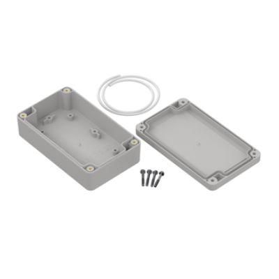 RS PRO Pouzdro, řada: ZP125 IP67 barva Světle šedá barva Průhledné Polykarbonát 125 mm 37.2 mm 75 mm Polyuretan