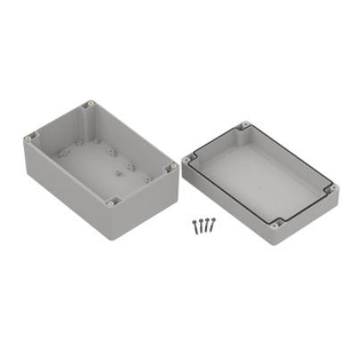 RS PRO Pouzdro, řada: ZP180 IP67 barva Světle šedá barva Průhledné Polykarbonát 180.1 mm 90.3 mm 120.1 mm Polyuretan