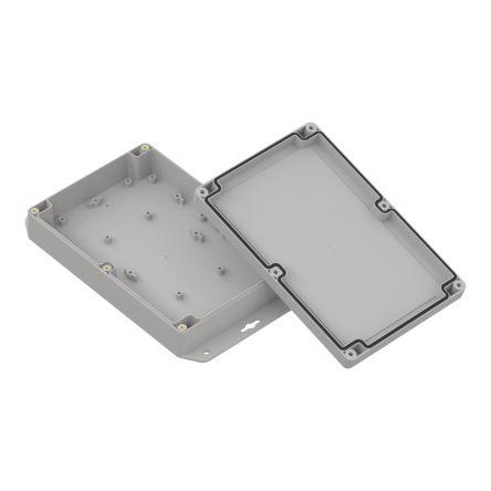 RS PRO Pouzdro, řada: ZP210 IP65 barva Světle šedá ABS 209.7 mm 45.1 mm 139.8 mm Silikon