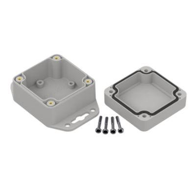 RS PRO Pouzdro, řada: ZP60 IP65 barva Světle šedá barva Průhledné ABS 61.1 mm 40.1 mm 61.3 mm Silikon