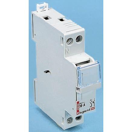 Legrand Pojistka odpojovač spínače, řada: FA221B SP+Npólový velikost pojistky 8.5 x 23 mm