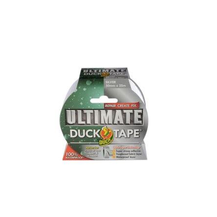 Páska na potrubí, Stříbrná, délka: 25 m x 50mm x 0.23 mm 232153 DUCK TAPE, název: Duck Tape Lesklý