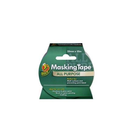 Maskovací páska, Béžová 232316 Masking Tape materiál nosiče Papír lepidlo z přírodního kaučuku 232316 25mm DUCK TAPE,