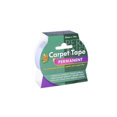 Oboustranný lepicí čtvereček 260507, Čirá 50mm x, délka: 10 m 0.29 (tloušťka) DUCK TAPE Polyetylen