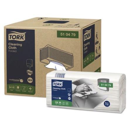 Tork Hadry, Tork, sortiment: Tork Cleaning Cloth, Bílá Netkaná textilie, Silné zatížení Suché Krabice, počet ubrousků: