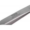 Pinzeta, celková délka: 120mm Antimagnetický, Nerezová ocel Zakulacený, Plochý špička RS PRO