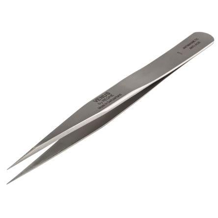 Pinzeta, celková délka: 120mm Antimagnetický, Nerezová ocel Standardní špička RS PRO
