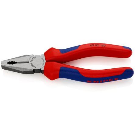 Kombinované kleště 1, celková délka: 160mm, Nástrojová ocel speciální kvality Knipex