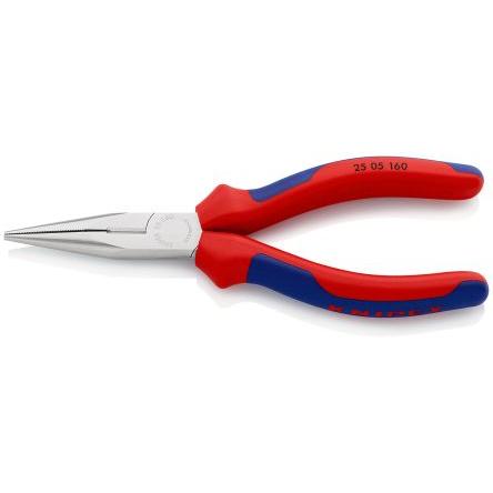 Kleště s dlouhými čelistmi 1, celková délka: 160mm, Vanadová elektrická ocel délka čelistí 50mm Špičatý Knipex