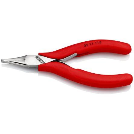 Ploché kleště 1, celková délka: 115mm, Chromová ocel délka čelistí 22.5mm Knipex