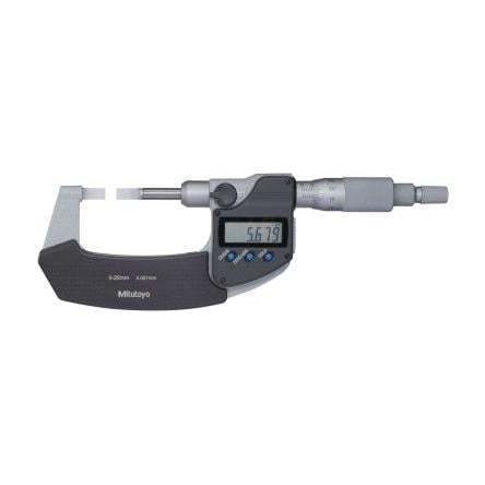 Mikrometr 422-260-30, přesnost: ±0.003 mm Čepel, rozlišení: 0.001 mm, Metrické Datový výstup SPC, max. měření: 25 mm