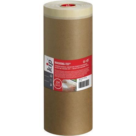 Maskovací páska, Béžová 221642 KIP 234 materiál nosiče Papír Přírodní pryž 234-29 300mm KIP, délka: 25 m