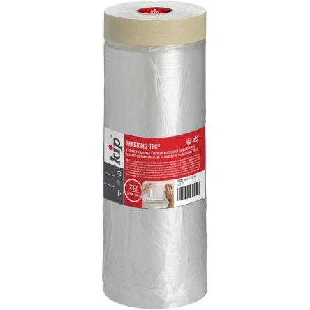 Maskovací páska, Béžová 223508 KIP 232 materiál nosiče Papír Přírodní pryž 232-25 2.6mm KIP, délka: 25 m