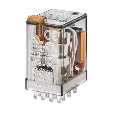 Finder Relé 4PDT 7A 24V dc 55
