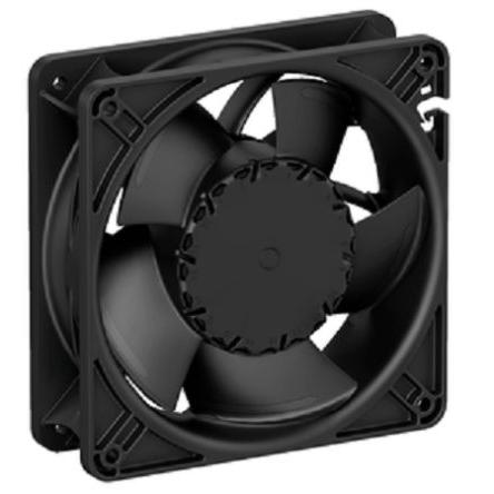 ebm-papst Axiální ventilátor, řada: AxiForce 80, průtok vzduchu: 345 m³/h 30 W 48V dc 625 mA 120 mm 120mm 38 mm