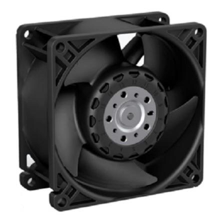 ebm-papst Axiální ventilátor, řada: AxiForce 80, průtok vzduchu: 220 m³/h 48 W 48V dc 1 A 80 mm 80mm 38 mm