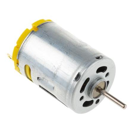 RS PRO Motor DC 3V dc, 7.2 V dc S převodem 22356rpm 107.3 g.cm 24.6 W 2.3 mm 5.25A