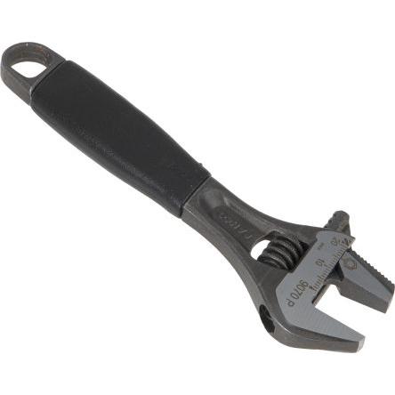 Klíč Nastavitelný klíč, celková délka: 158mm, Plastové, Legovaná ocel, rozevření čelistí: 21 mm Bahco
