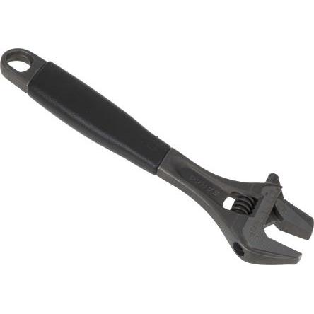 Klíč Nastavitelný klíč, celková délka: 257mm, Plastové, Legovaná ocel, rozevření čelistí: 33 mm Bahco