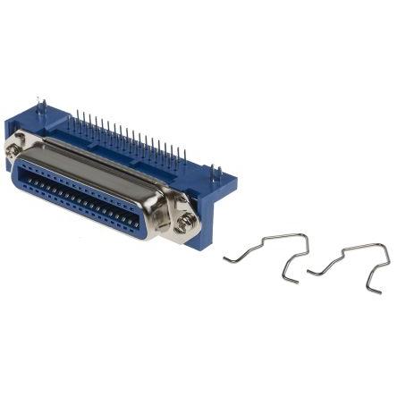 Patice PCB, řada: Centronics, orientace těla: Pravý úhel, rozteč: 2.16 mm Deska-deska, počet kontaktů: 36, počet řad: 2,