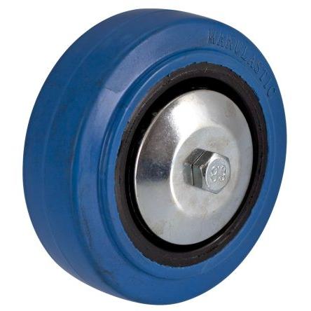 Kolečko vozíku Polypropylen, Šlapání: Termoplast barva Černá, Modrá 571-400-080L12PF 150 kg Guitel Hervieu