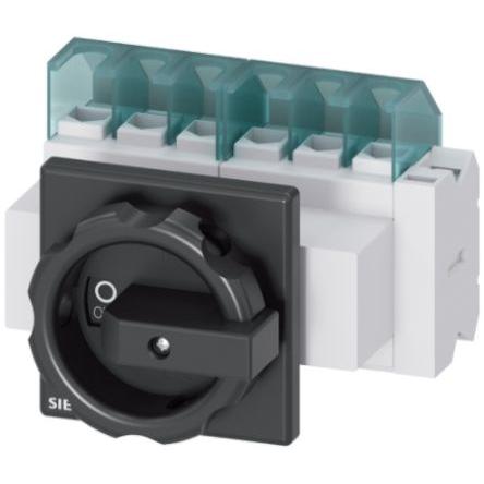 Siemens Odpínač bez jištění pojistkou, rozsah: SENTRON 6pólový Montáž do panelu IP65 25A 9.5 kW