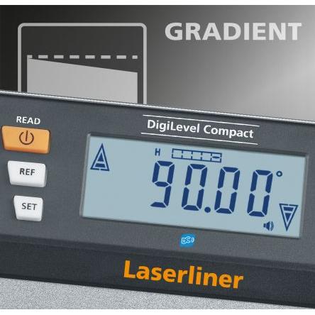 Sklonoměr 081.280A Magnetický Digitální, délka: 63 mm Laserliner