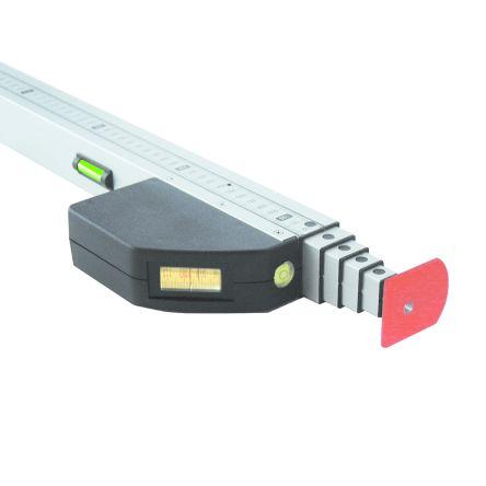 Teleskopické pravítko 451, délka: 5 m Metrické šířka 42mm Stříbrná Skládací, Hliník geo-FENNEL