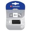USB flash disk Verbatim Store'N'Go PinStripe 8 GB, USB 2.0, černý
