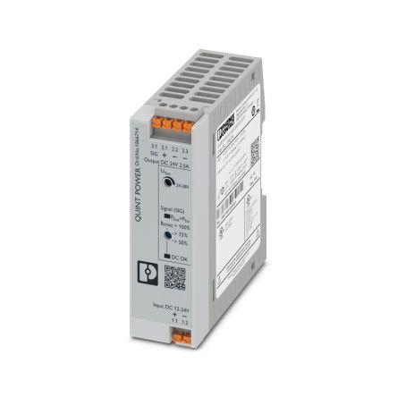 Phoenix Contact Měnič DC/DC QUINT POWER, výstup: 24V dc 1.2 kV, Vin 24V dc 2.5 A, Vin 12V 60 W -25 °C 70 °C Lišta DIN