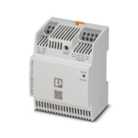 Phoenix Contact Napájecí zdroj na lištu DIN STEP POWER Spínaný napájecí zdroj 250V ac 4 A St. 24V dc DC 24 V