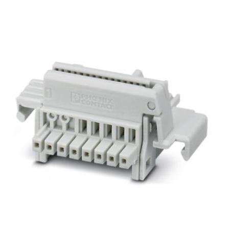 Phoenix Contact Lištový konektor DIN 1140958, řada: TBUS, 32V Světle šedá 0.5mm² Zásuvný
