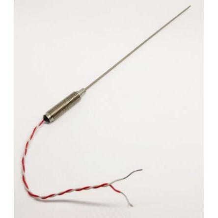 Termočlánek s minerální izolací XQ 100 mm kabel typ K Nerezová ocel 310 1 m sonda, 750 °C 3 mm na 1100 °C JIS RS PRO