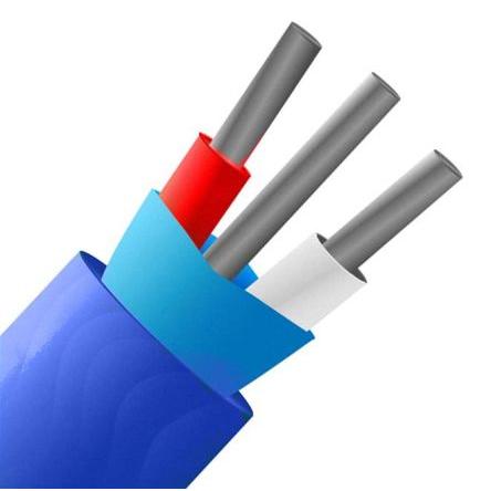 RS PRO Termočlánkový kabel/drát K 105 °C Polyvinylchlorid 10 m Stíněný, prameny vodičů: 7 x 0.2 mm