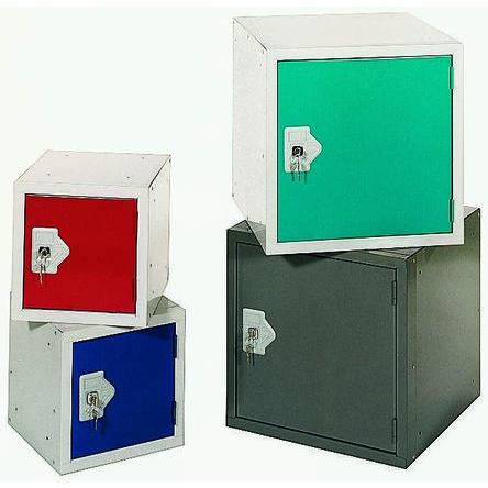 Zamykací skříňka 1dveřová Modrá 457 mm x 457 mm x 457 mm RS PRO