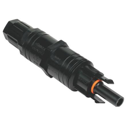 RS PRO Solární konektor Vnitřní Rovný Přípojka pro pojistky na kabelu Krimpovací kabel CSA 6mm², 1kV