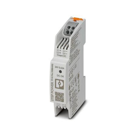 Phoenix Contact Napájecí zdroj na lištu DIN STEP POWER Spínaný režim 250V ac 630 mA St. 24V dc DC 15 W