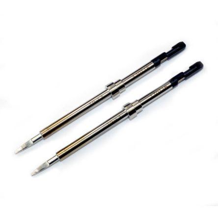 Hakko Pájecí hrot, číslo modelu: FM2023 1 mm Zahnutý sekáč, pro použití s: Pájecí stanice Hakko FM-2023
